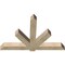 Ekena Millwork Kennewick Rough Sawn Timber Gable Bracket, Douglas Fir, 72"W x 48"H x 6"D x 6"F, 16/12 Pitch GBW072X48X0606KEN00RDF - alternate 5